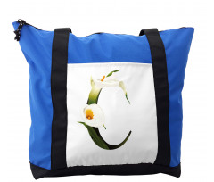 Calla Lilly Flower Shoulder Bag
