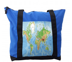 Topographic Education Shoulder Bag