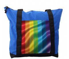 Pride Flag Inspired Design Shoulder Bag