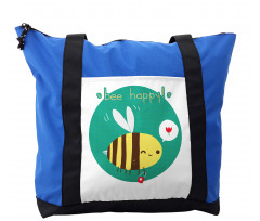 Winking Bumblebee Shoulder Bag