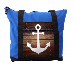 Boat Theme Anchor Motif Shoulder Bag