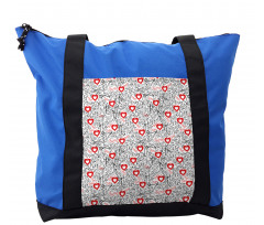 Romantic Hearty Shoulder Bag
