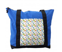 Colorful Celestial Shapes Shoulder Bag