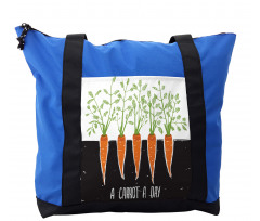 Growing Carrots Shoulder Bag