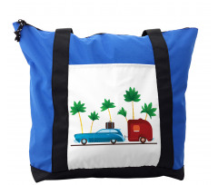 Exotic Travel Theme Shoulder Bag