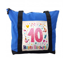 10 Years Kids Birthday Shoulder Bag
