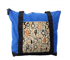 Vintage Math Shoulder Bag