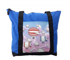 Zeppelins in the Sky Shoulder Bag