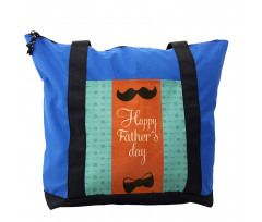 Mustache Bowtie Shoulder Bag