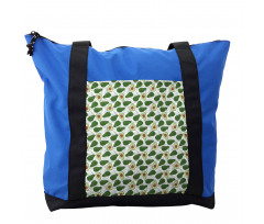 Hand Drawn Exotic Fruit Shoulder Bag