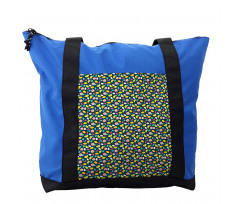 Doodle Style Vegan Food Shoulder Bag