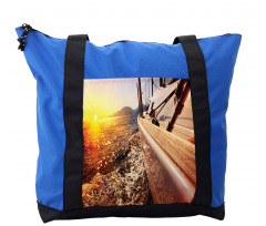 Mountains Lakeside Composition Shoulder Bag