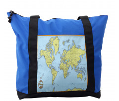 Adventure Detailed Map Shoulder Bag
