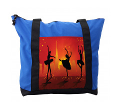 Dancers with Stars Cityscape Shoulder Bag