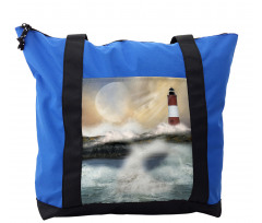 Stormy Sea Waves Shoulder Bag