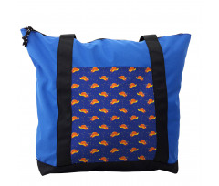 Birds in Starry Night Sky Shoulder Bag