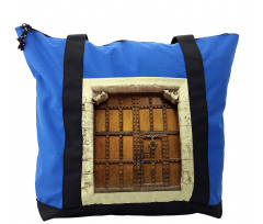 Rustic Style Door Design Shoulder Bag