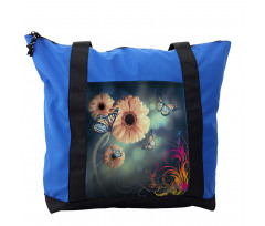 Gerber Petals Butterflies Shoulder Bag