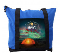 Aurora Borealis Tent Shoulder Bag