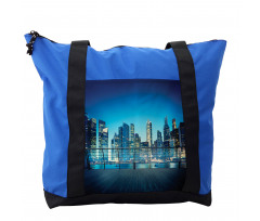 Skyscrapers from Balcony Shoulder Bag