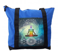 Mandala Zen Chakra Motif Shoulder Bag