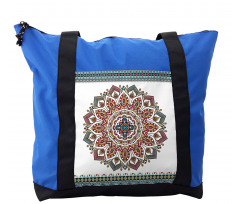 Floral Motifs Oriental Shoulder Bag