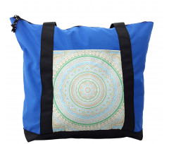 Oriental Motif Pastel Tone Shoulder Bag