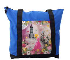 Fairytale Theme Cartoon Art Shoulder Bag