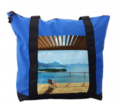 Balcony Panoramic Seascape Shoulder Bag