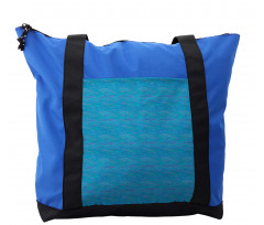 Unusual Waves Ocean River Art Shoulder Bag