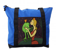 Princess Kissing the Frog Shoulder Bag