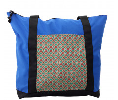 Retro Geometric Pattern Shoulder Bag