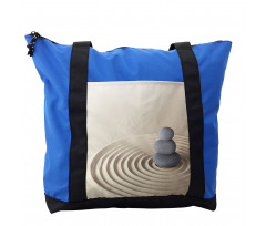 Swirls and Circles Stones Shoulder Bag