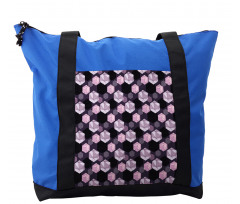 Geometrical Cuts Artwork Shoulder Bag