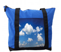 Fluffy Cloudscape Daylight Shoulder Bag