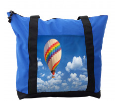Colorful Hot Air Balloon Shoulder Bag