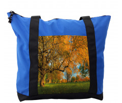 Tree Branches Blue Sky Shoulder Bag