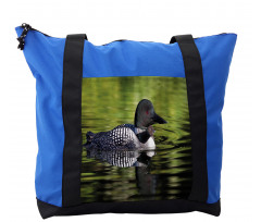 Seabird in Lake Outdoor Scene Shoulder Bag