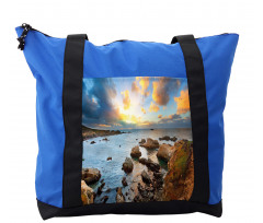 Ocean Coast at Sunrise View Shoulder Bag