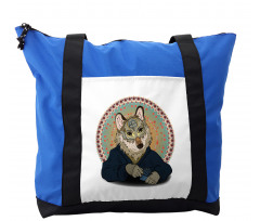 Bohemian Wolf Shoulder Bag