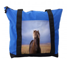 Close up Horse Silhouette Shoulder Bag