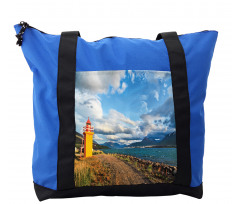 Watchtower and Ocean Sunset Shoulder Bag