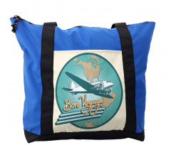 Bon Voyage and Retro Plane Shoulder Bag