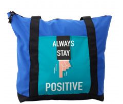 Always Stay Words Shoulder Bag