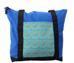 Bubbly Underwater Items Shoulder Bag