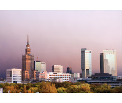 Warsaw Capital Srodmiescie Aluminum Water Bottle