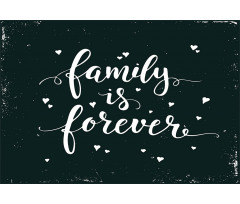 Family Forever Aluminum Water Bottle