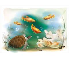 Aquarium Animals Aluminum Water Bottle