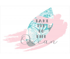 Take Me to the Ocean Aluminum Water Bottle