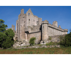 Craigmillar Castle Aluminum Water Bottle